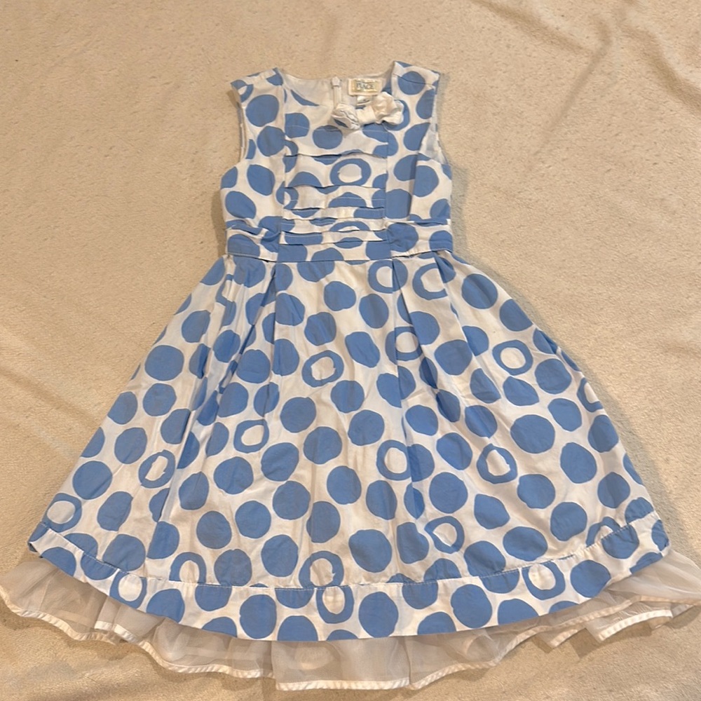 The Children’s Place size 5 dress blue polka dot tulle layers